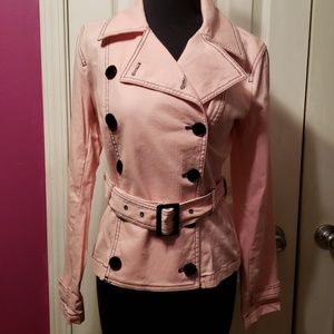 Pink Lauren Jeans Natuical Jacket
